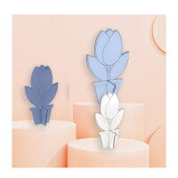 3D wooden tulips, decoration tulips to design, flower...