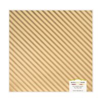 Bazzill Classic Power 30 x 30 cm with gold embossing stripes
