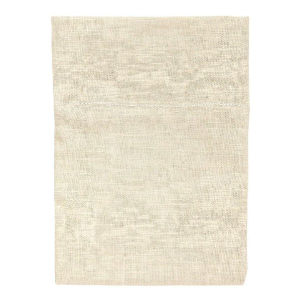 Linen bag 10,5 x 14 cm, cream